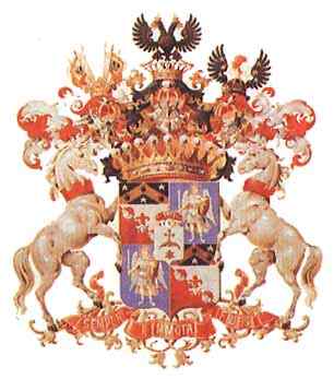 Герб графского рода Воронцовых-Дашковых
